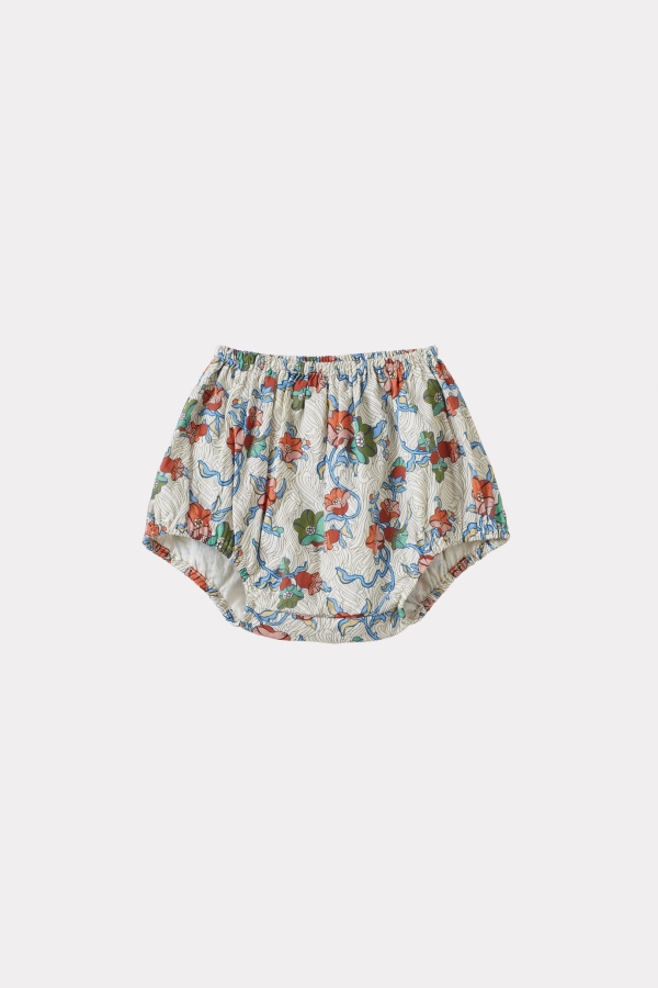 KIDS Caramel Lotus Baby Bloomers - Multi