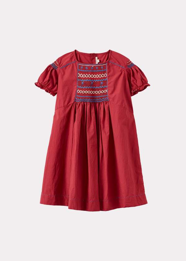 KIDS Caramel Moringa Girl's Cotton Dress