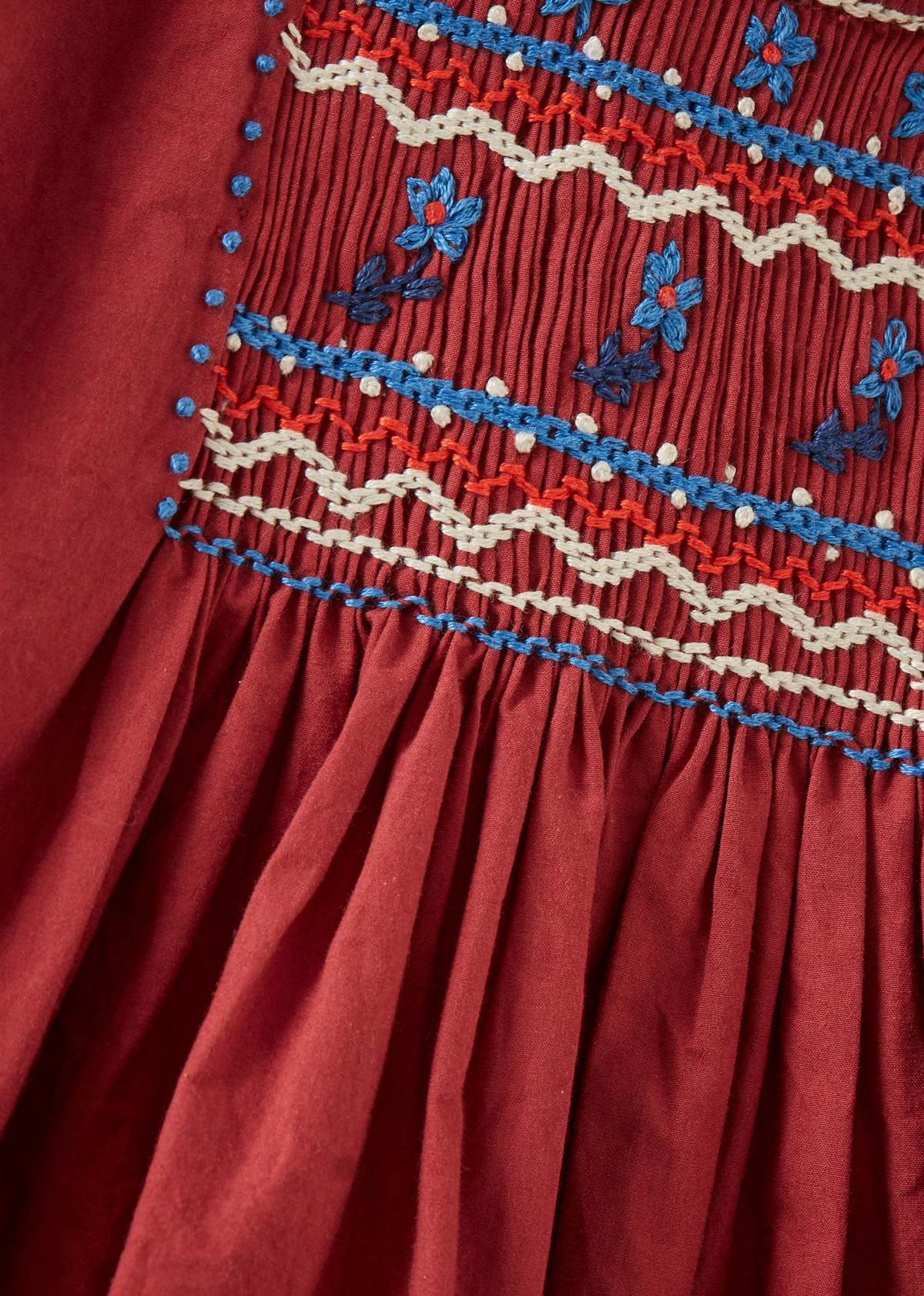 KIDS Caramel Moringa Girl's Cotton Dress - Image 3 of 4