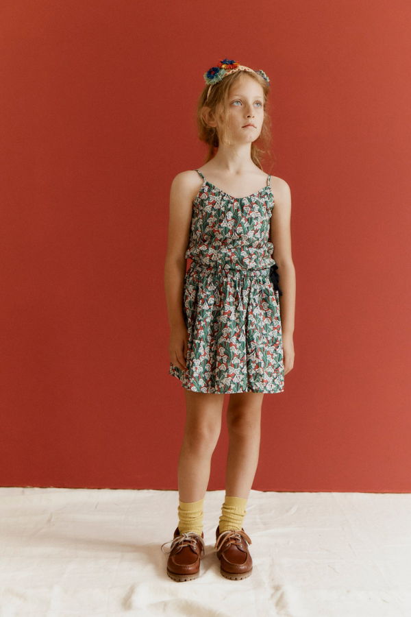 KIDS Caramel Myla Girl's Skirt Liberty Laith Print