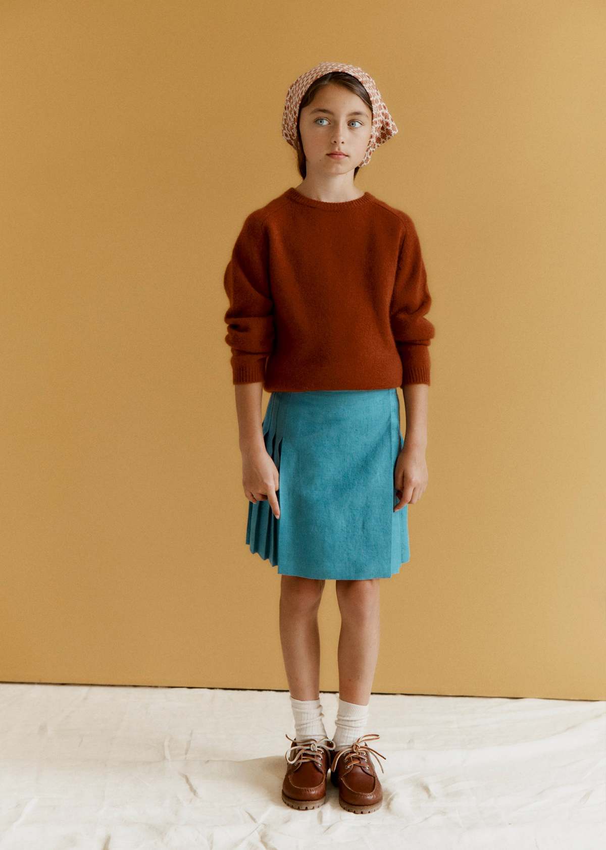KIDS Caramel Poa Sweater - Cinnamon - Image 3 of 5