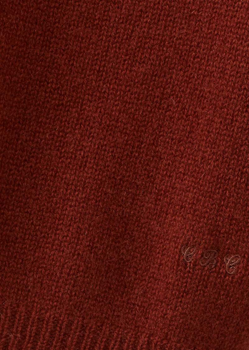 KIDS Caramel Poa Sweater - Cinnamon