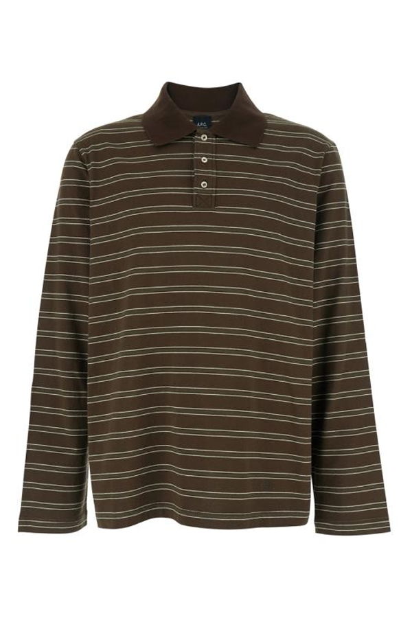 A.P.C. Polo Shirt - Brown