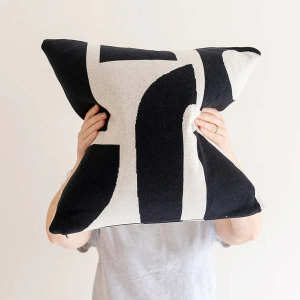 London Atelier Byproduct Bruten Mono Cushion Cover