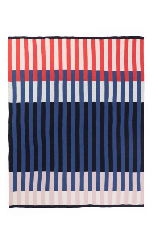 London Atelier Byproduct Studie Navy Throw