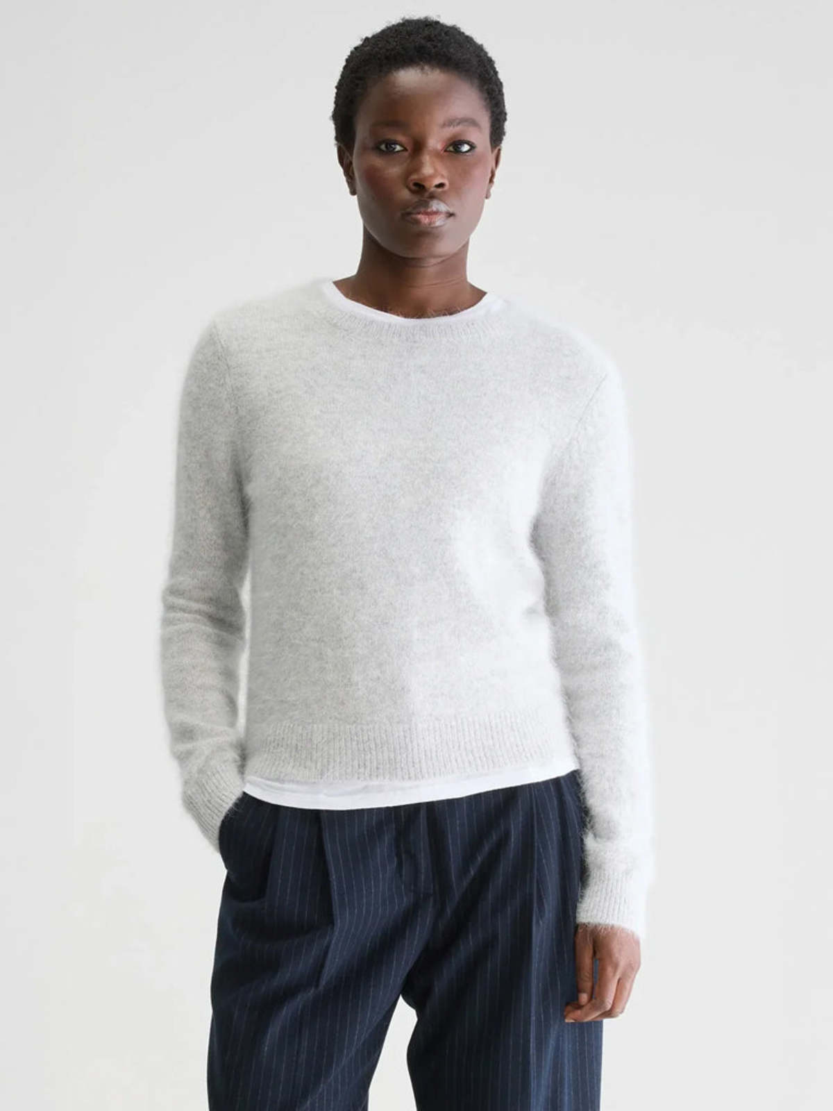 Bellerose Datti Crew Knit Sweater - Birch - Image 1 of 6