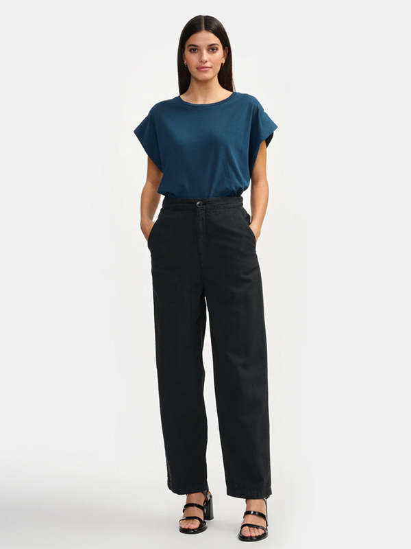 Bellerose Pasop Trousers - Off Black Bellerose Pasop Trousers - Off Black