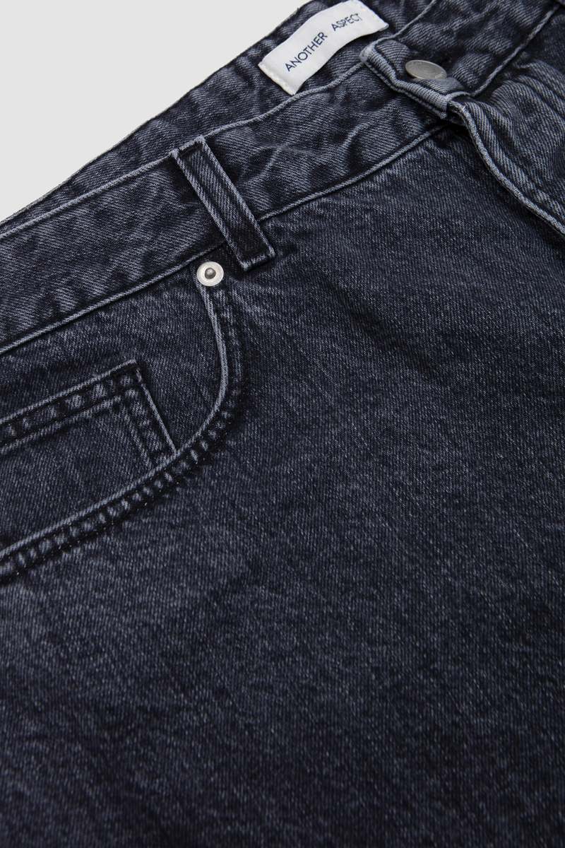 Another Aspect Another Denim Shorts 1.0 Faded Black