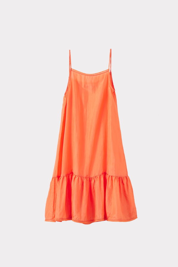 KIDS Caramel Grape Slip Dress - Peach