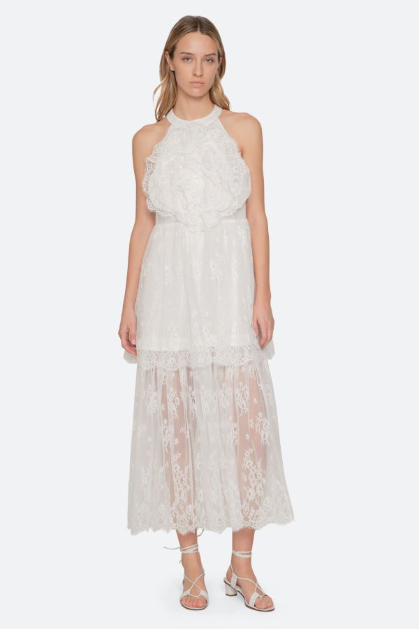 Sea NY Holden Dress - White