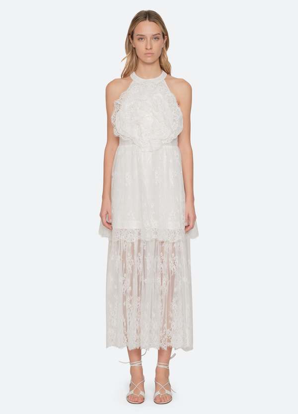 Sea NY Holden Dress - White