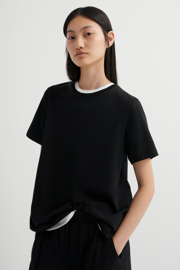 Kowtow Classic A Line Tee - Black