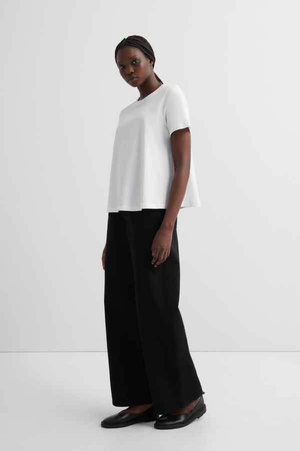 Kowtow Classic A-Line Tee - White