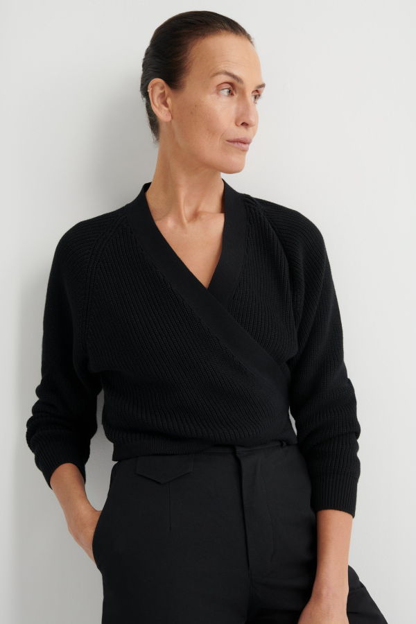 Kowtow Composure Cardigan - Black