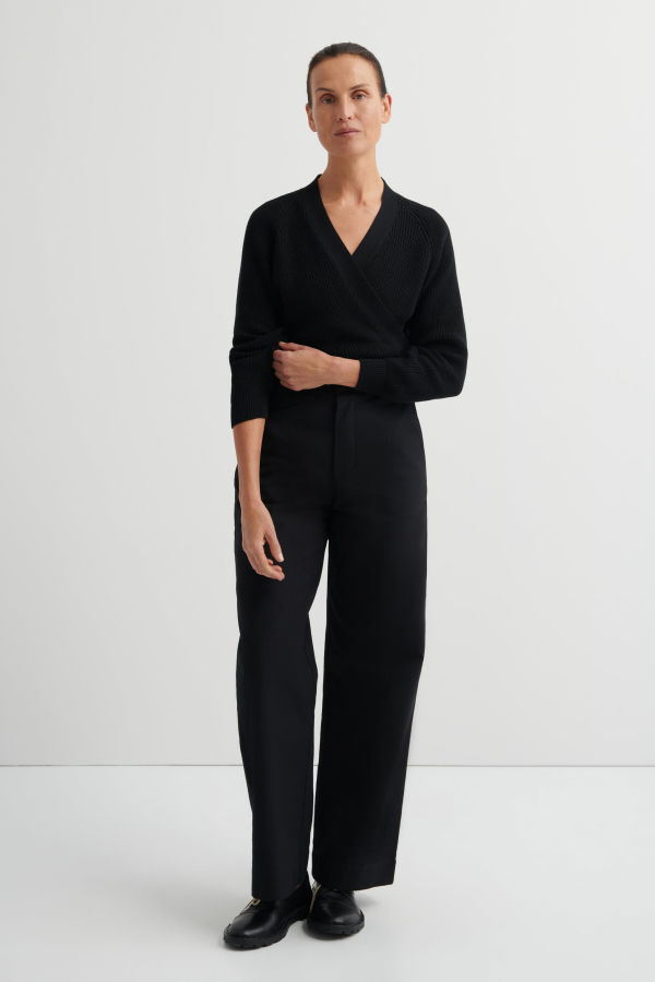 Kowtow Composure Cardigan - Black