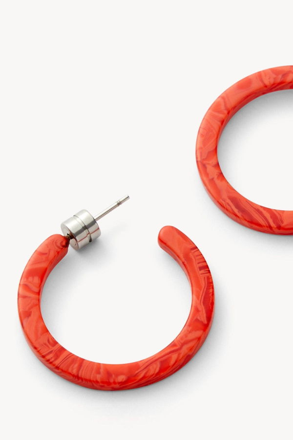 Machete Mini Hoops Earrings - Poppy