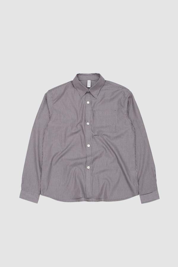 Another Aspect Another Shirt 4.0 Shirt - Grey/White Stripe