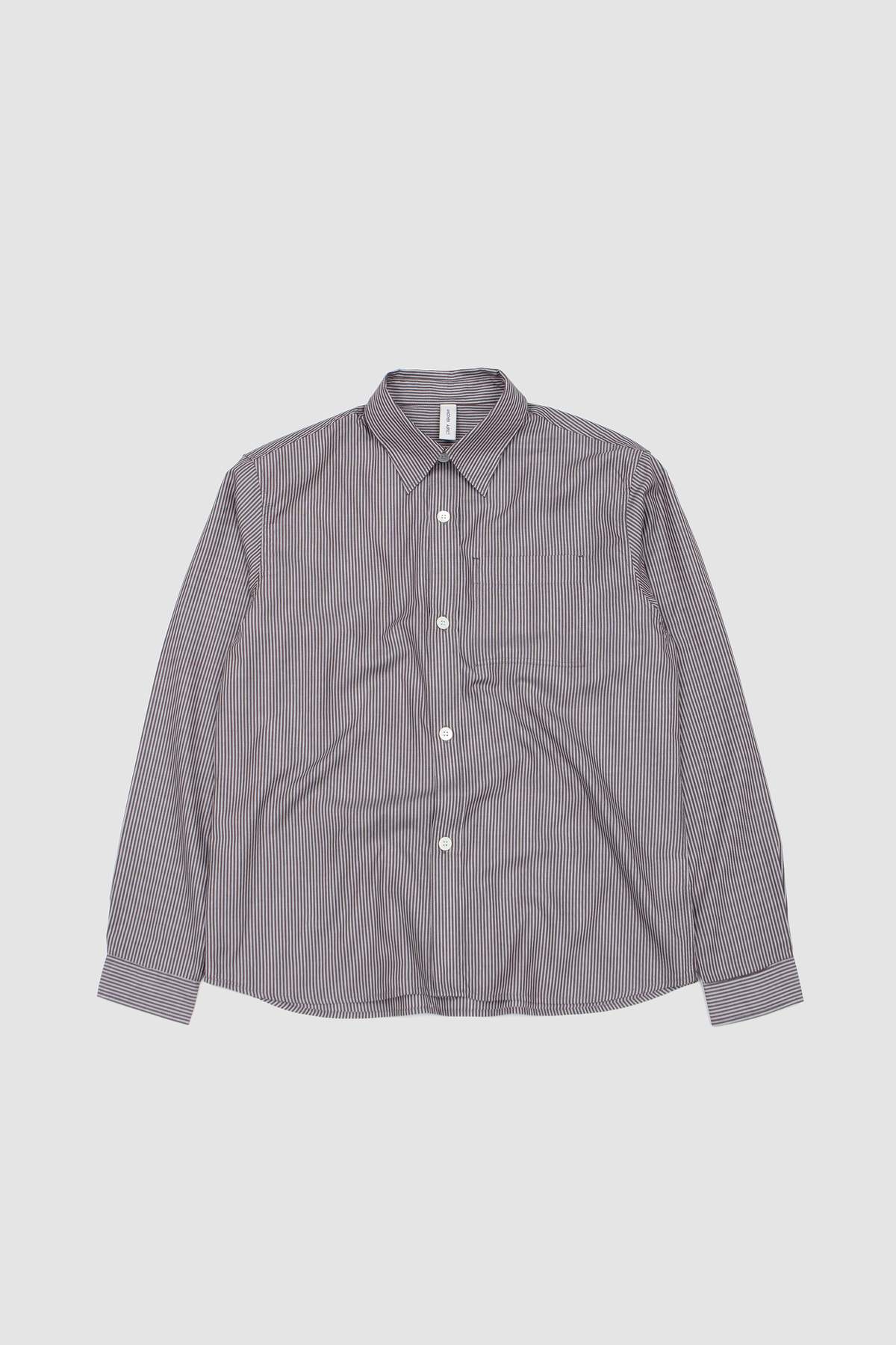 Another Aspect Another Shirt 4.0 Shirt - Grey/White Stripe - Image 1 of 1
