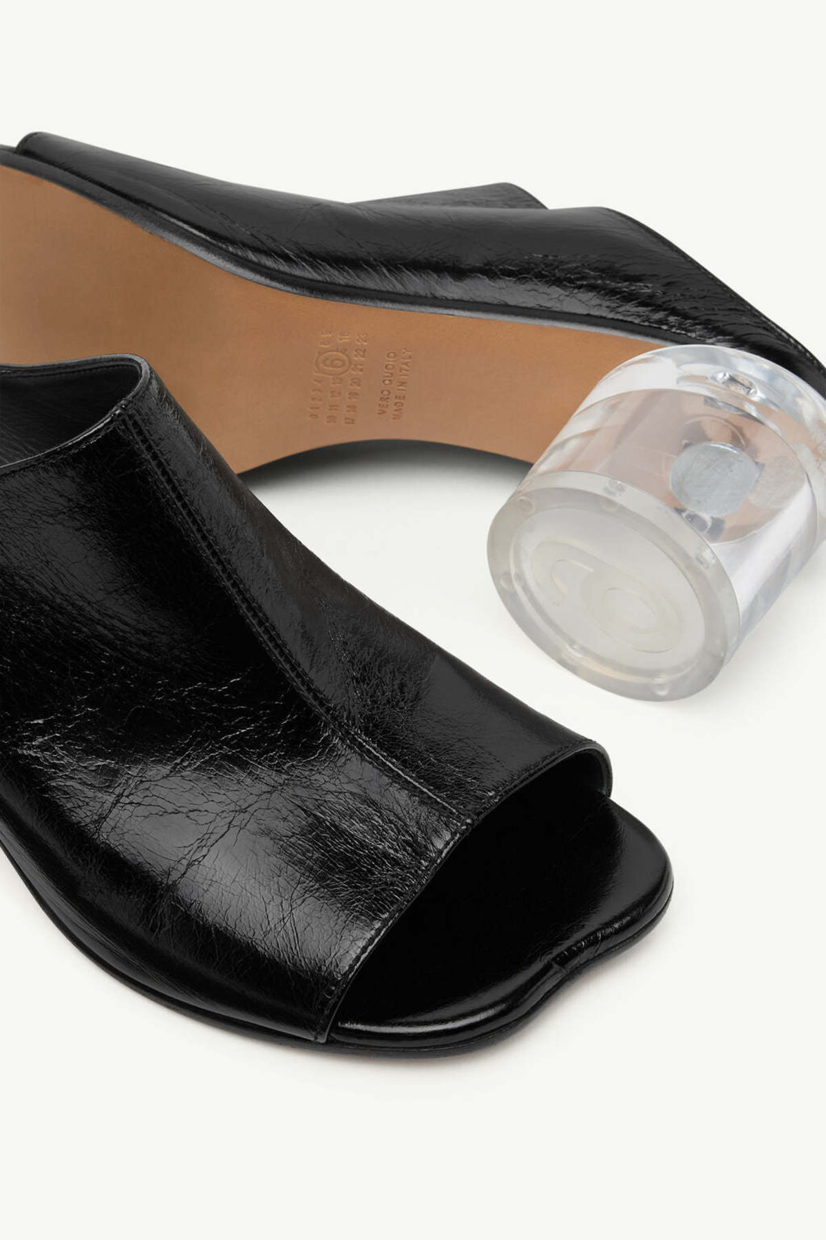 Maison Margiela Heeled Mule - Black - Image 4 of 5