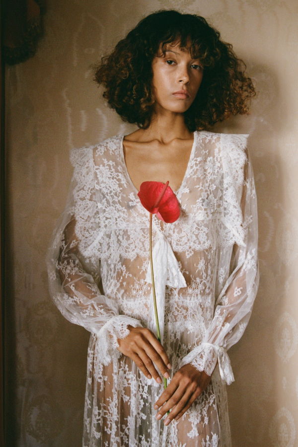 Sea NY Holden L/S Dress - White