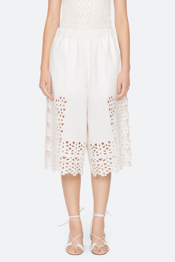 Sea NY Leila Culottes - White