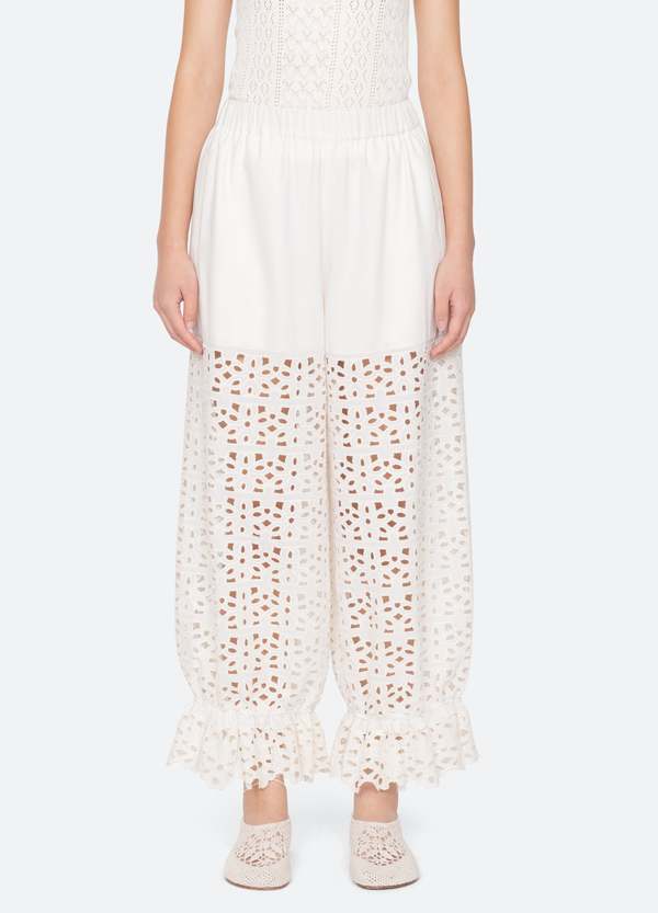 Sea NY Leila Pants - White