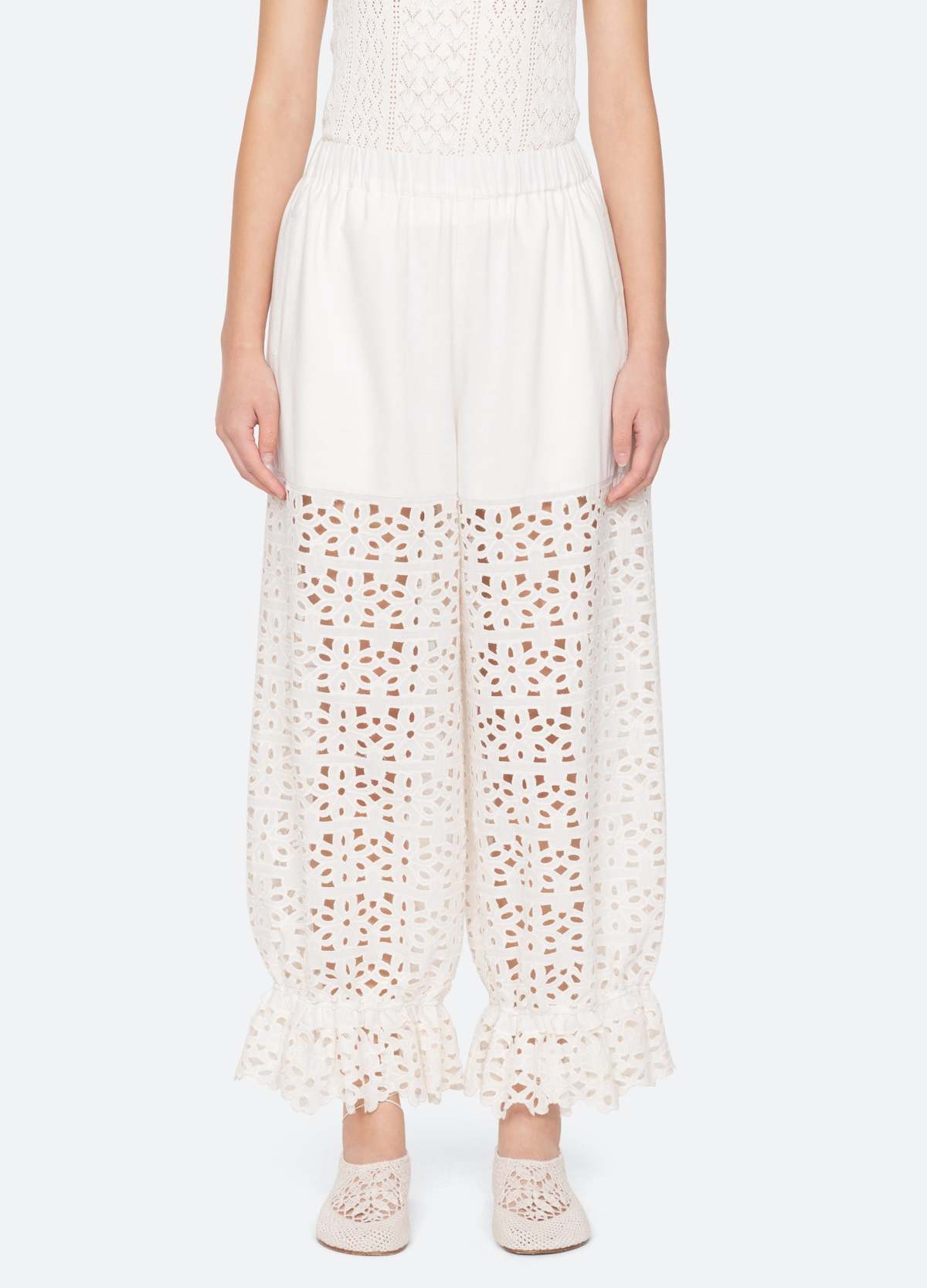 Sea NY Leila Pants - White - Image 1 of 6