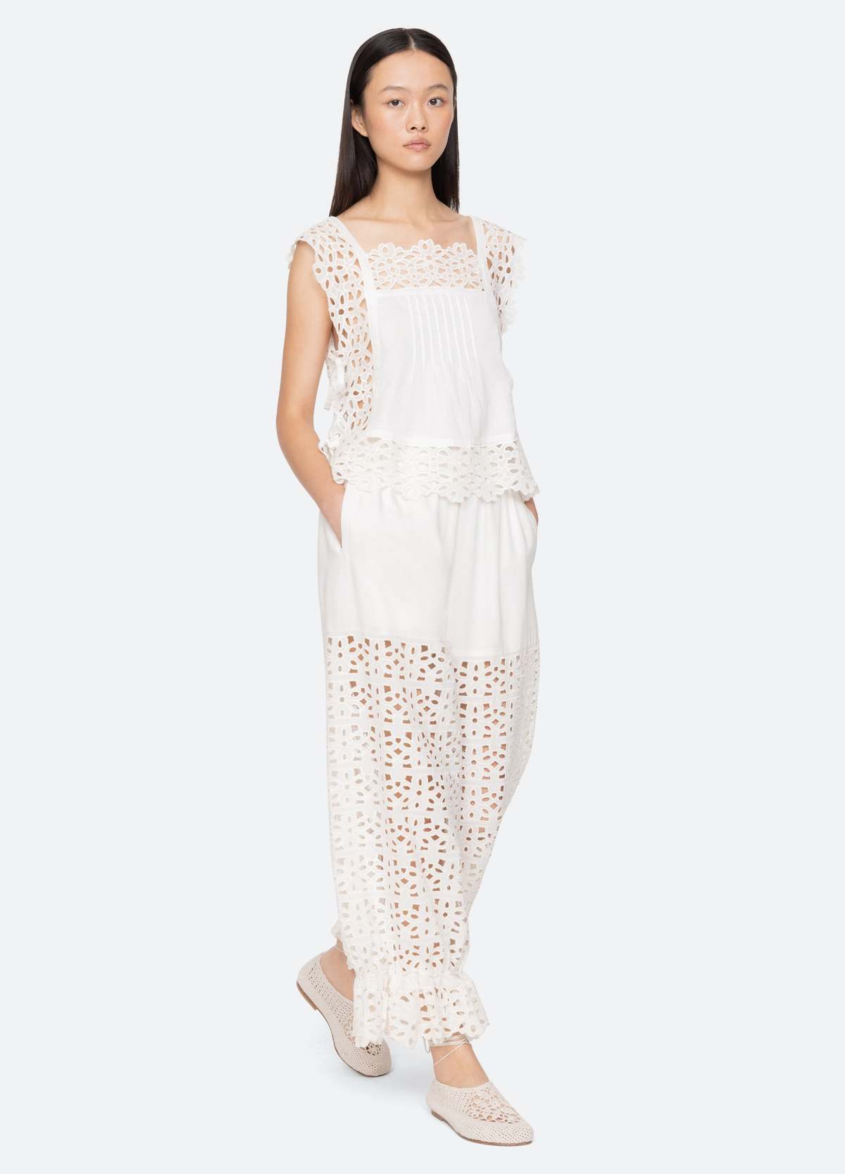 Sea NY Leila Pants - White - Image 2 of 6