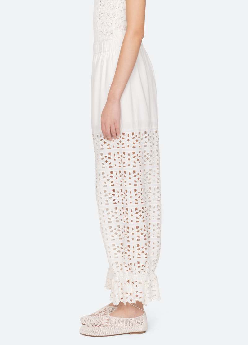 Sea NY Leila Pants - White