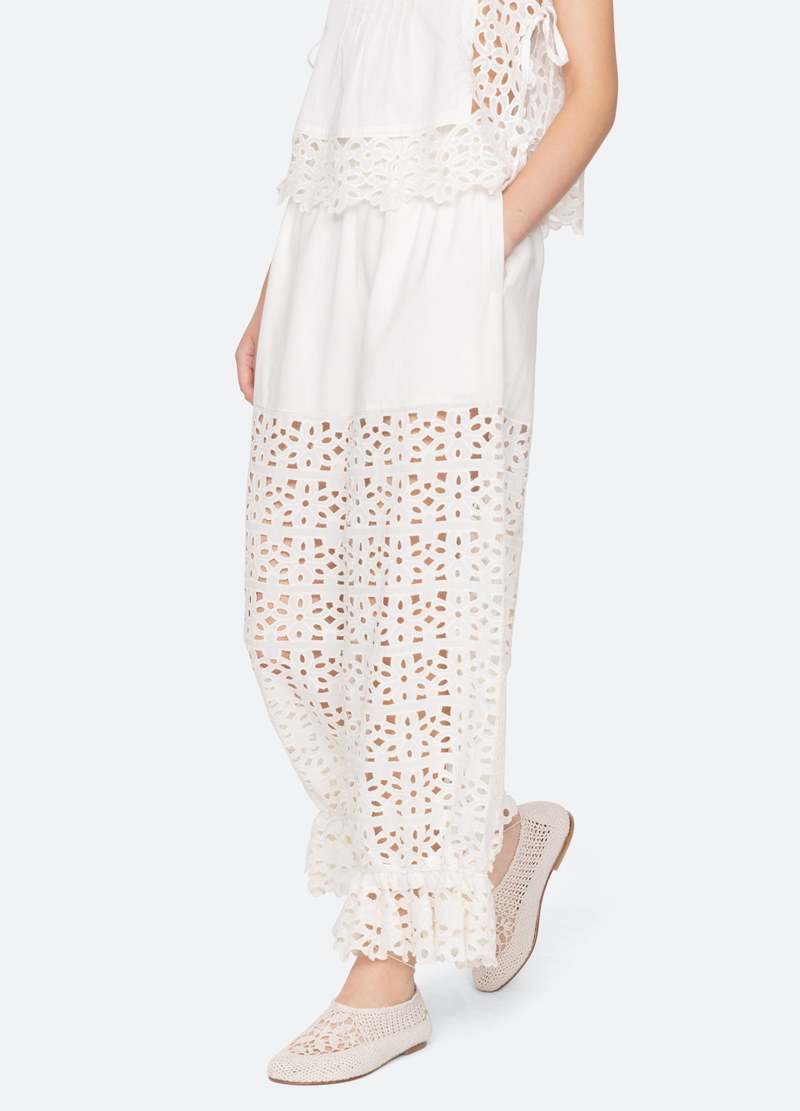 Sea NY Leila Pants - White