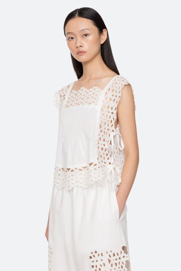 Sea NY Leila Top - White