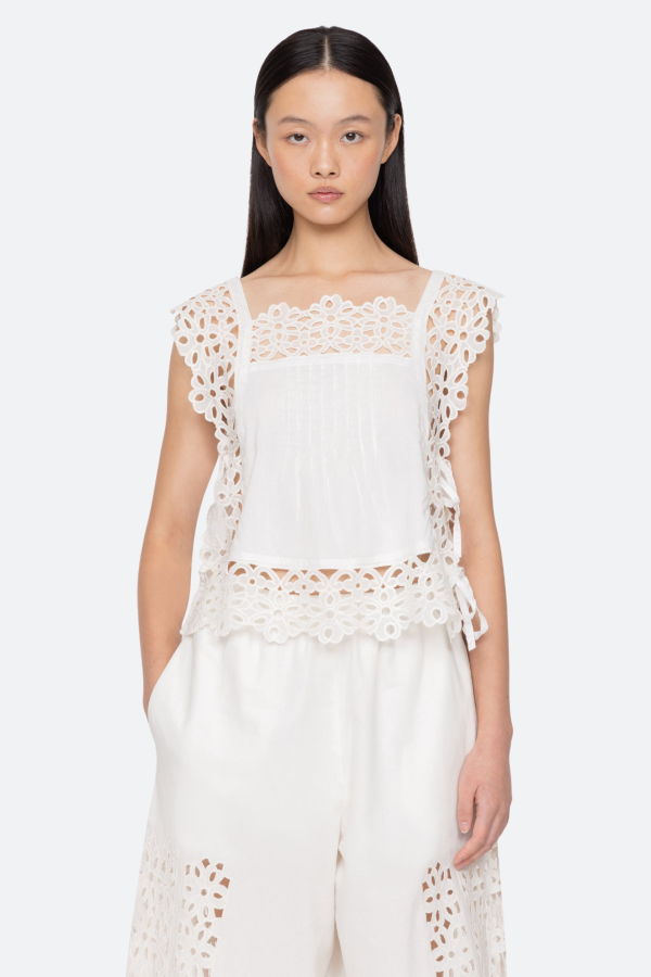 Sea NY Leila Top - White