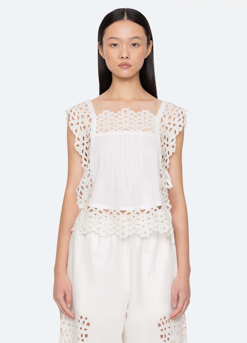 Sea NY Leila Top - White