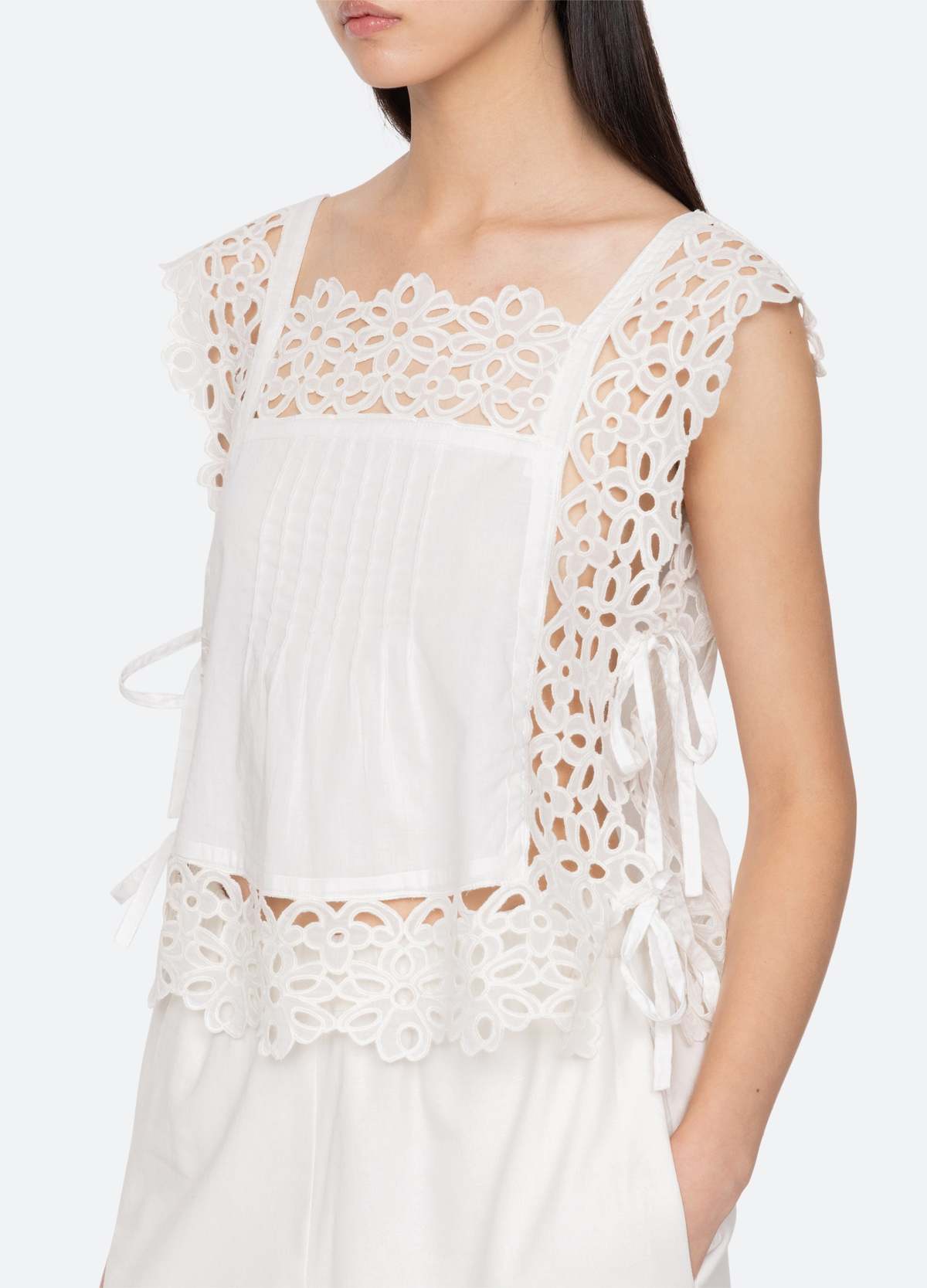 Sea NY Leila Top - White - Image 6 of 7