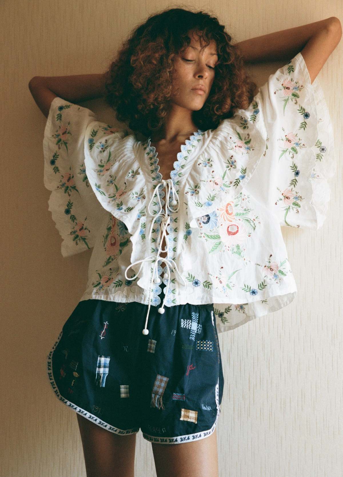 Sea NY Serafina S/S Top - Cream - Image 1 of 8