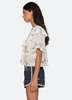 Sea NY Serafina S/S Top - Cream - Thumbnail 4
