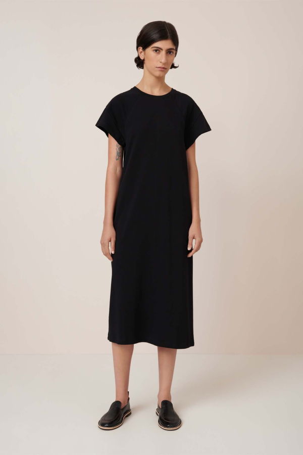 Kowtow Effect Dress - Black