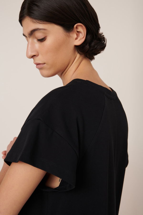 Kowtow Effect Dress - Black