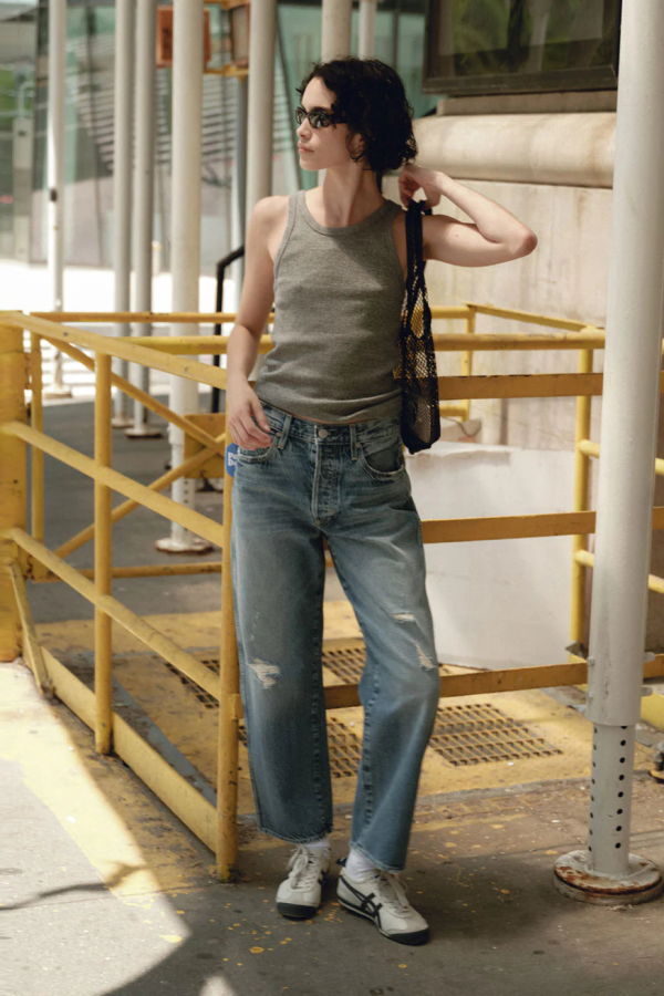 amo denim Hattie Straight Jeans