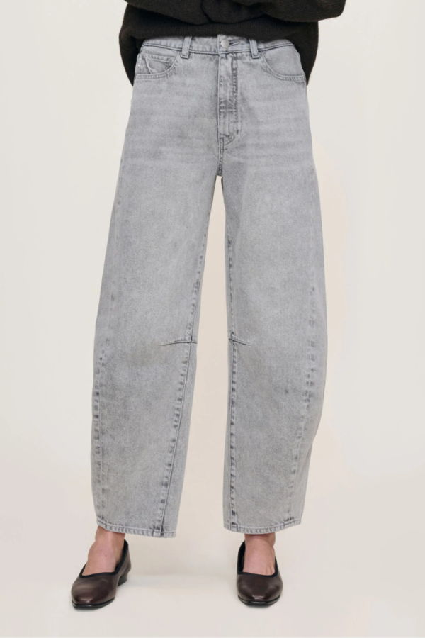 DL 1961 Miro Rigid Barrel Jeans - Storm Cloud
