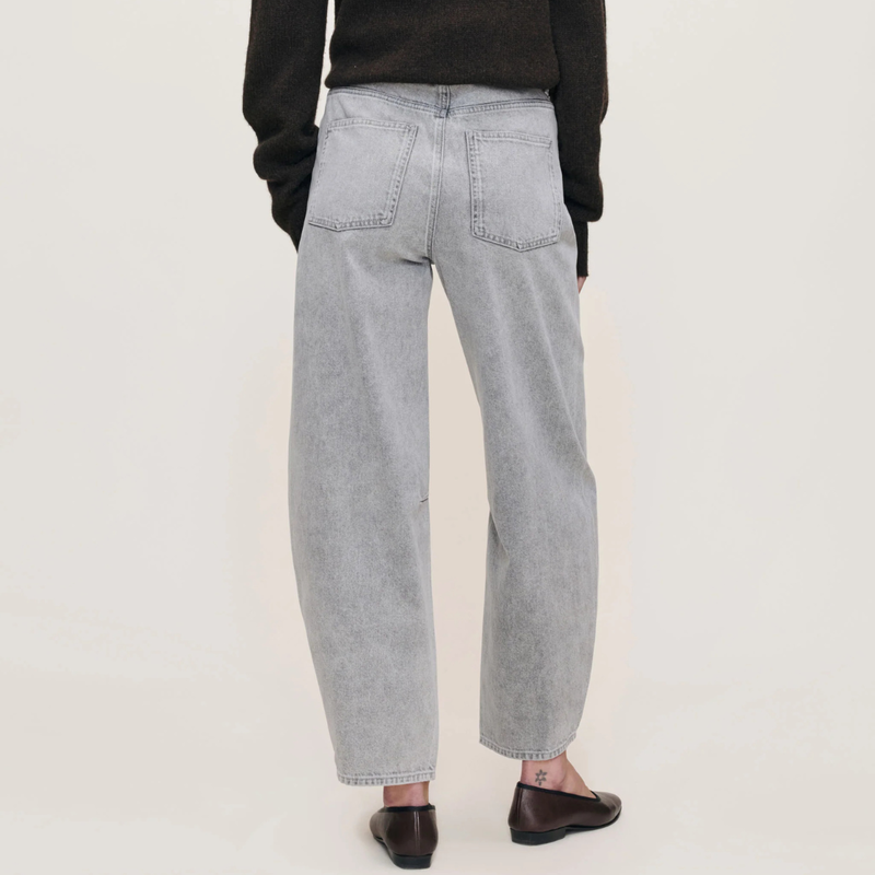 DL 1961 Miro Rigid Barrel Jeans - Storm Cloud