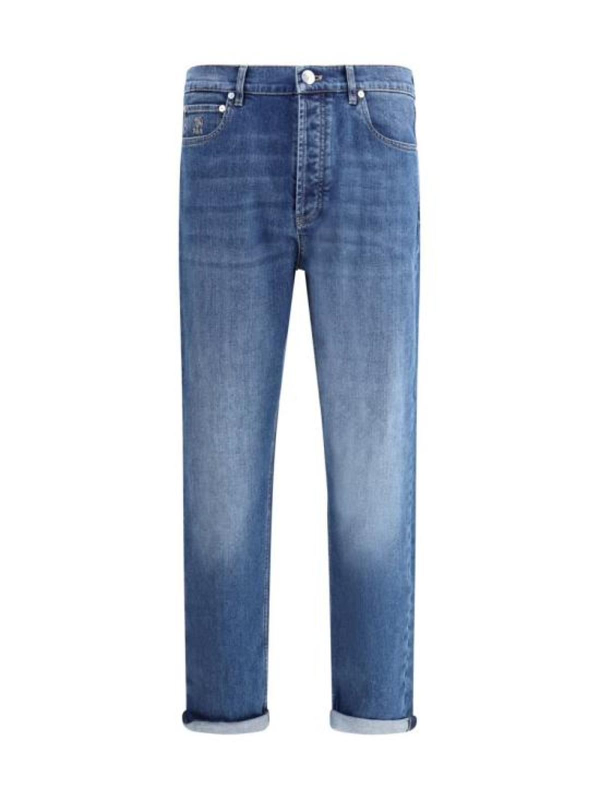 Brunello Cucinelli Denim Pants - Med Blue - Image 1 of 3
