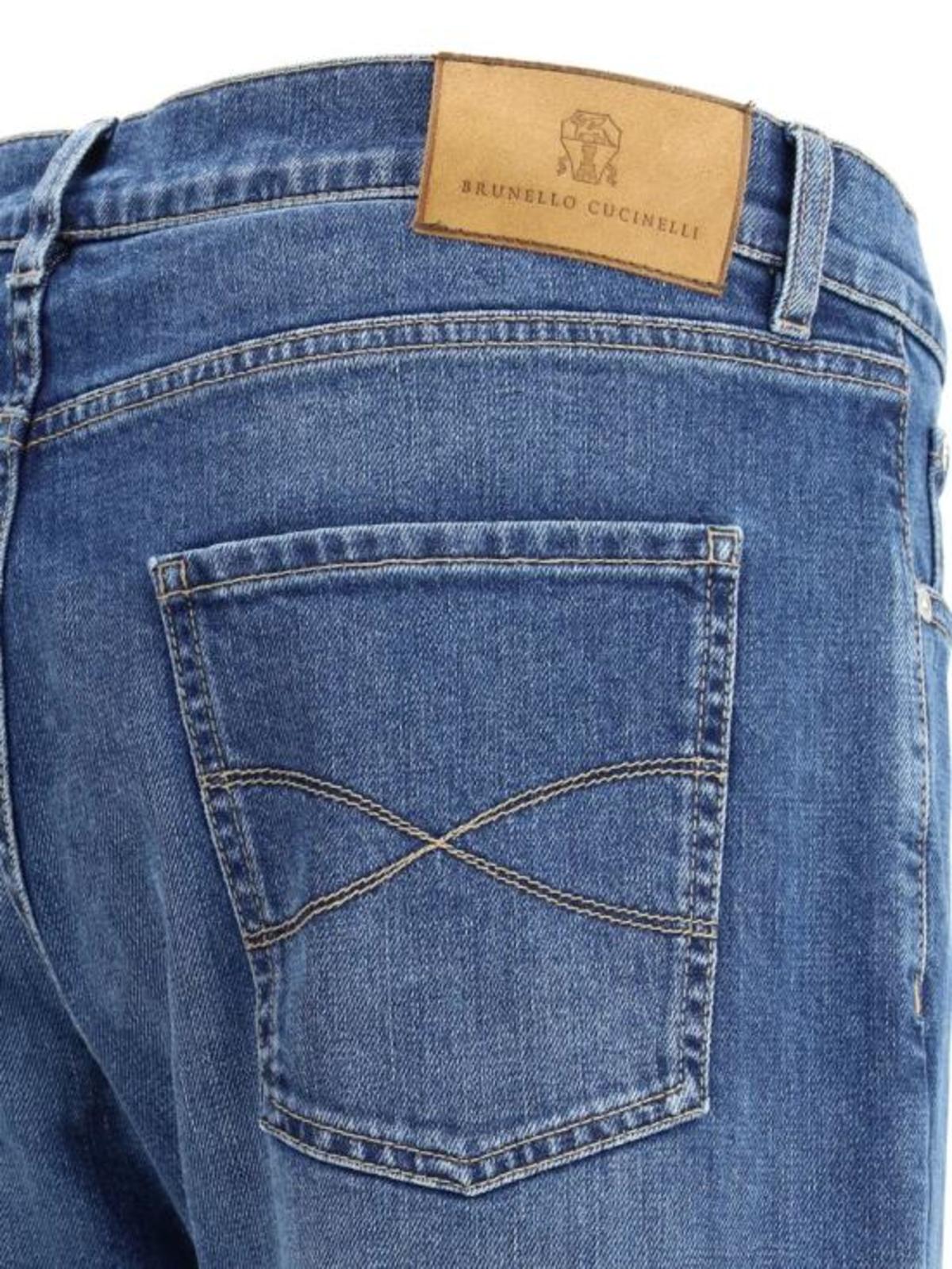 Brunello Cucinelli Denim Pants - Med Blue - Image 3 of 3