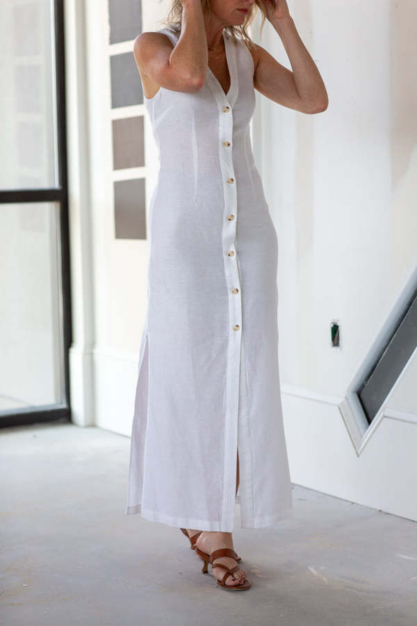 maxi satin halter dress To My Heart Satin Backless Maxi Dress ‍ ️Mermaid Way Ivory / L