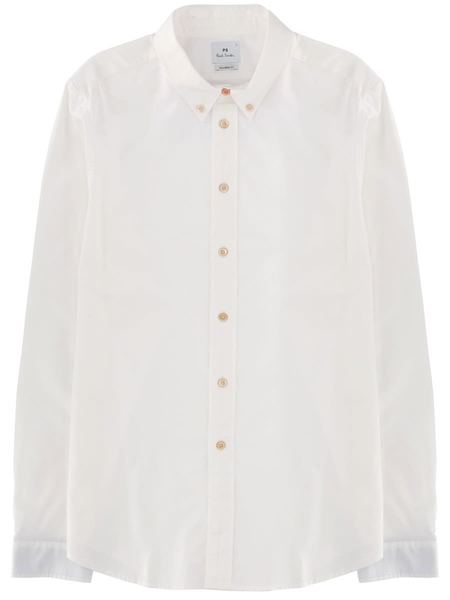 Devoa Loose Fit Shirt - Ecru | Garmentory