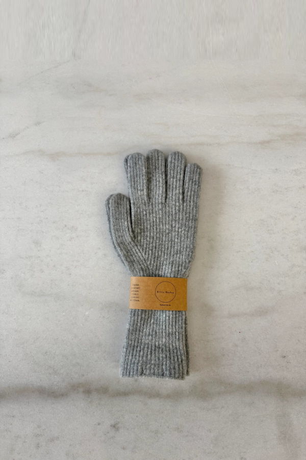Billy Bamboo Cran Tactile Fluffy Wool Gloves