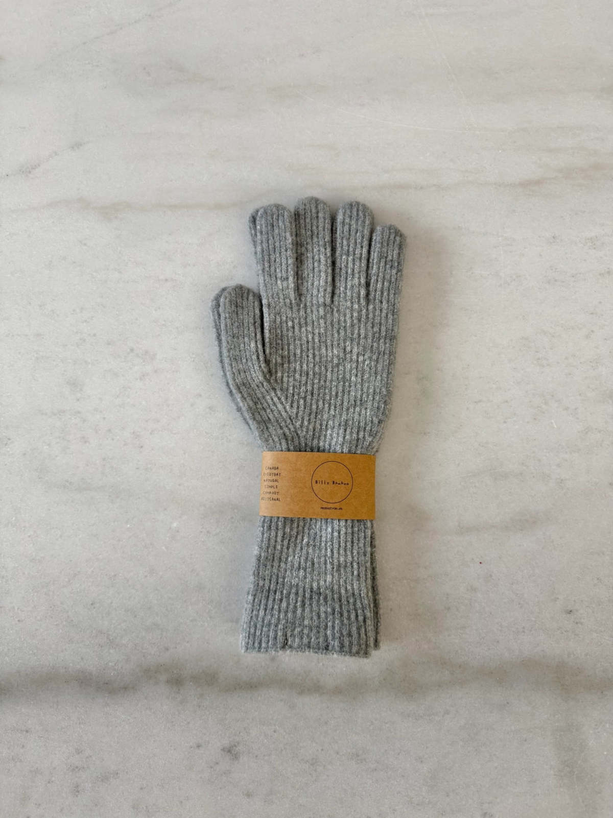 Billy Bamboo Cran Tactile Fluffy Wool Gloves - Image 2 of 3