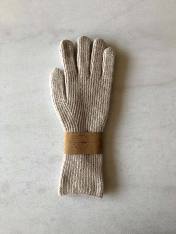 Billy Bamboo Cran Tactile Fluffy Wool Gloves