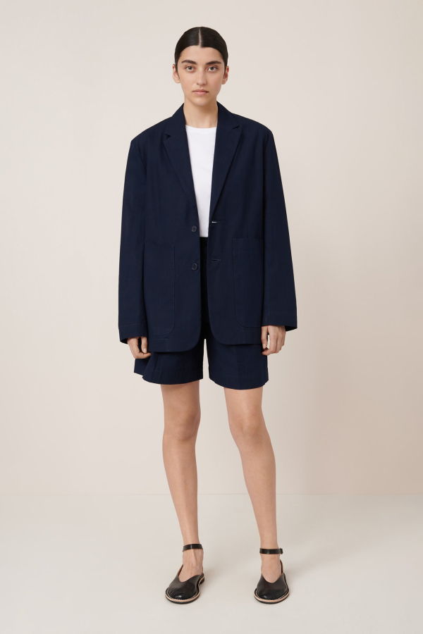 Kowtow Carter Blazer - Evening Navy