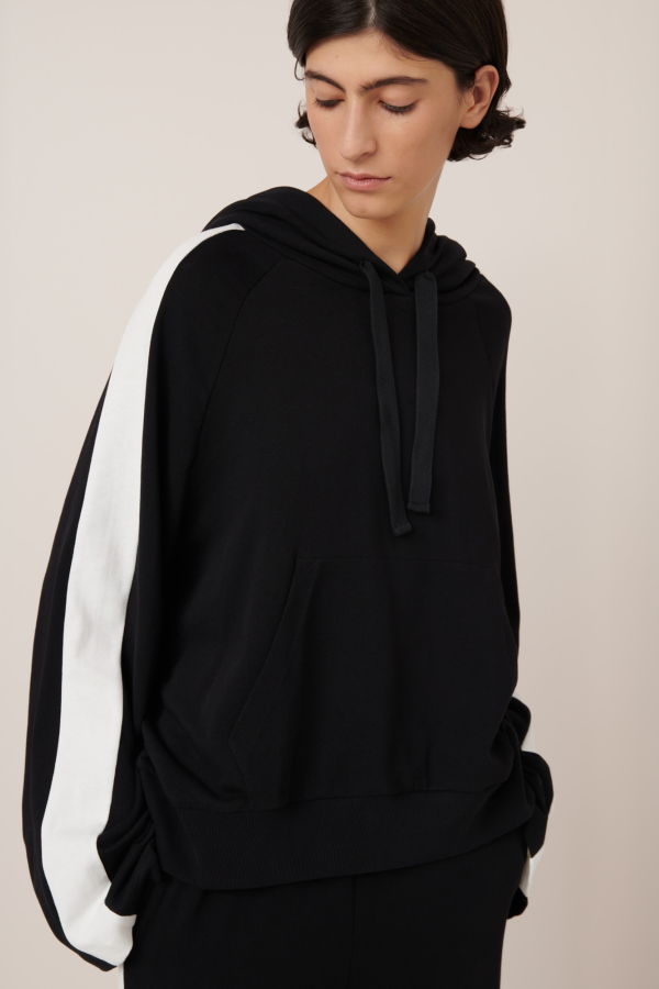 Kowtow Contrast Hoodie - Black
